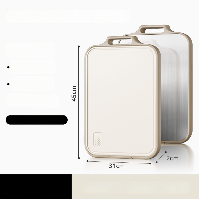 Dvipusė pjaustymo lenta su antibakteriniu titanu ir PP, atspari pelėsiams, virtuvės klase, kilmė Huzhou, leidimas 2025