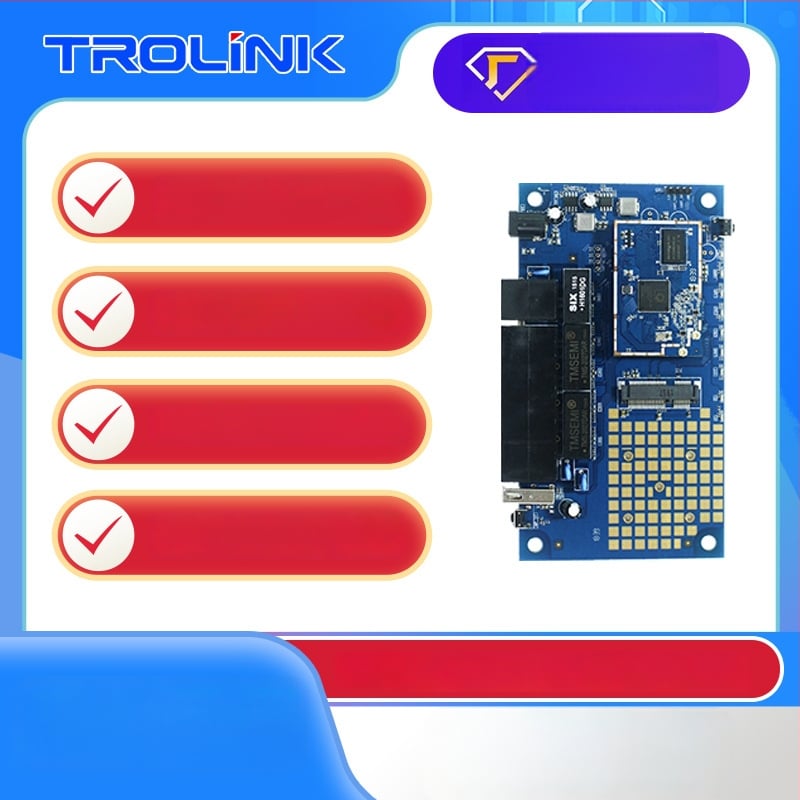 2.4 GHz WiFi moodul nutikas värav Qualcomm QCA9531 OPENWRT arenduspaneel