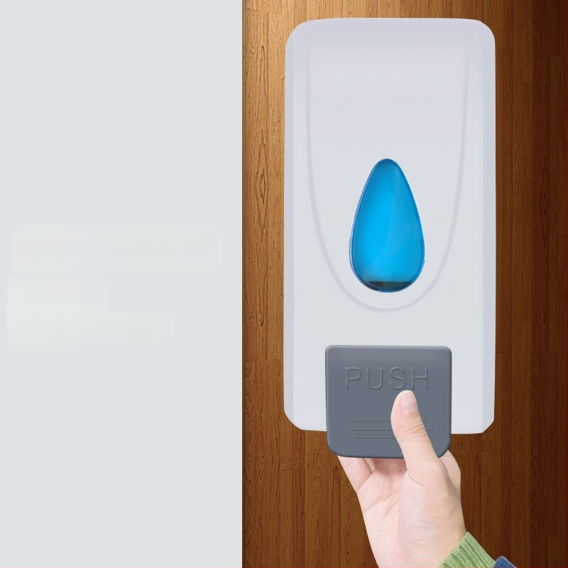 Putų muilo dozatorius, sieninis, rankinis spaudimas, ABS inžinerinis plastikas, injekcinis formavimas, šiuolaikinis stilius, prekinis ženklas Imperial department