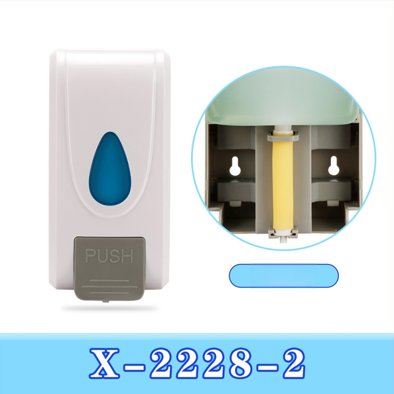 Putų muilo dozatorius, sieninis, rankinis spaudimas, ABS inžinerinis plastikas, injekcinis formavimas, šiuolaikinis stilius, prekinis ženklas Imperial department