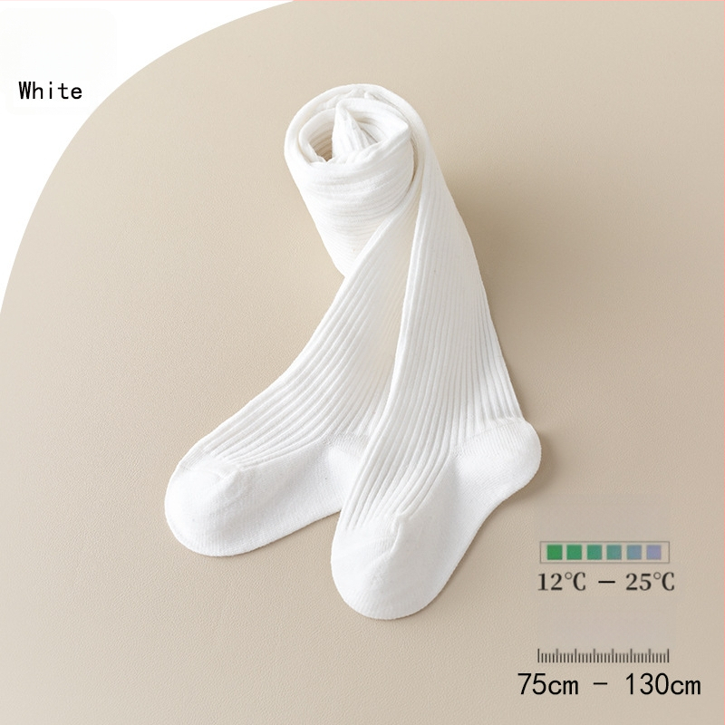 Beebi sukkpüksid tüdrukutele, combed cotton, hingav džakardriibuline muster, 80% puuvill, kevad-sügiskvartal, 1–3 aastat