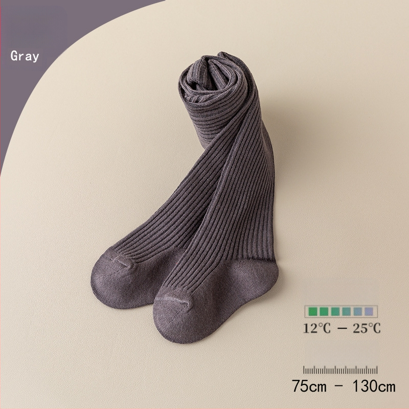 Beebi sukkpüksid tüdrukutele, combed cotton, hingav džakardriibuline muster, 80% puuvill, kevad-sügiskvartal, 1–3 aastat