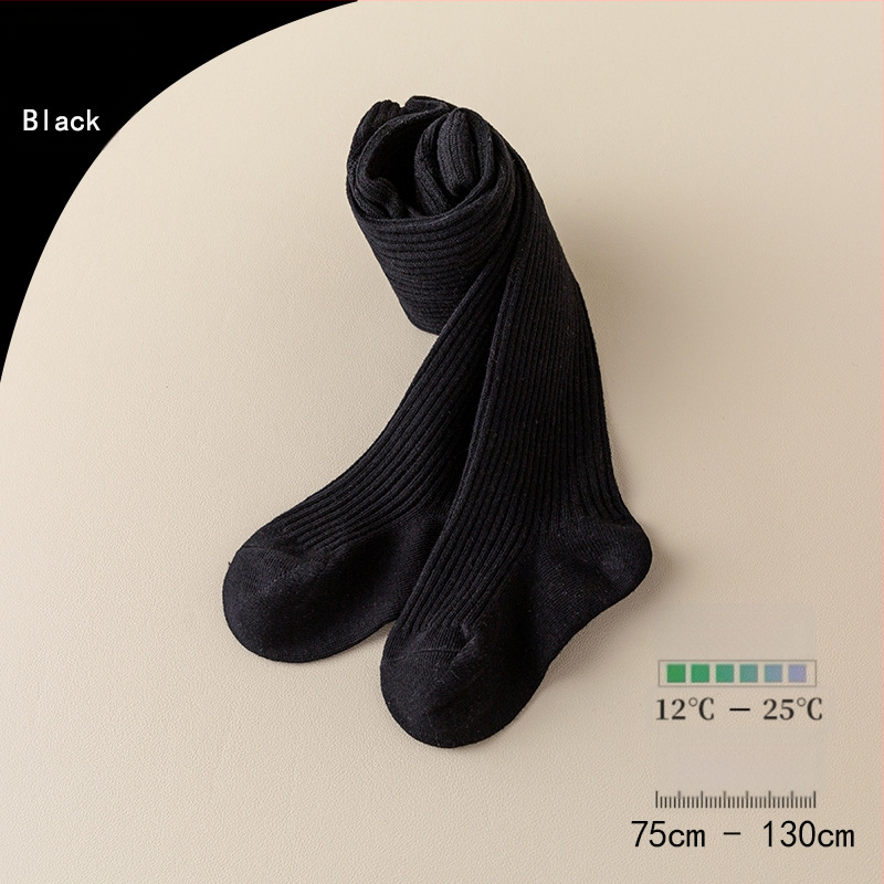 Beebi sukkpüksid tüdrukutele, combed cotton, hingav džakardriibuline muster, 80% puuvill, kevad-sügiskvartal, 1–3 aastat