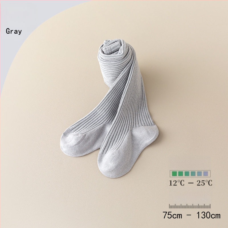 Beebi sukkpüksid tüdrukutele, combed cotton, hingav džakardriibuline muster, 80% puuvill, kevad-sügiskvartal, 1–3 aastat