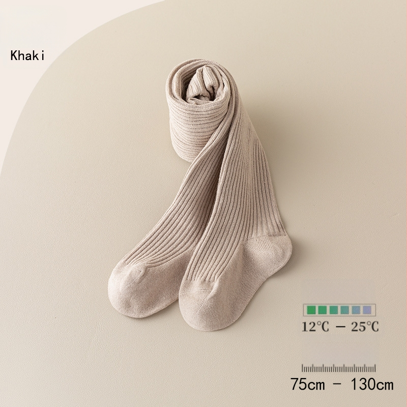 Beebi sukkpüksid tüdrukutele, combed cotton, hingav džakardriibuline muster, 80% puuvill, kevad-sügiskvartal, 1–3 aastat