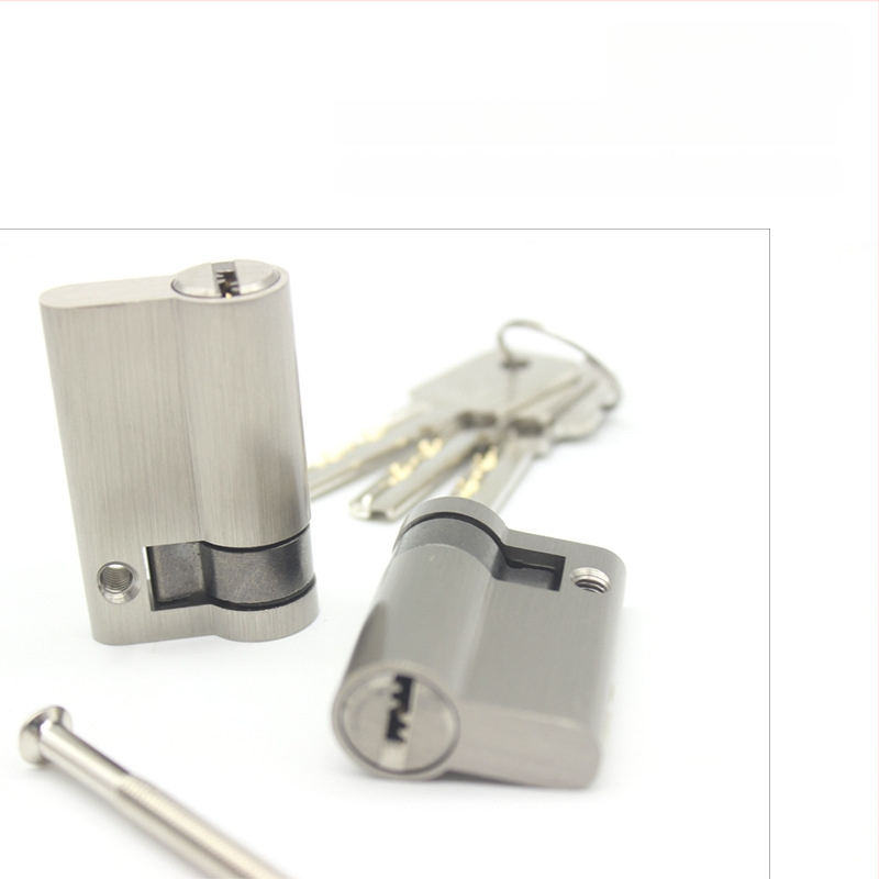 Duru spynos cilindras – žalvarinis, modelis 69686, modernus minimalistinis stilius, svoris 100 g