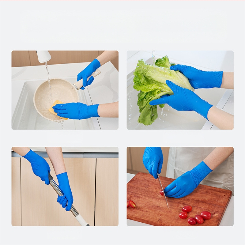 Blue Sail Medical vienreizējās cimdi ēdināšanai un saimniekošanai