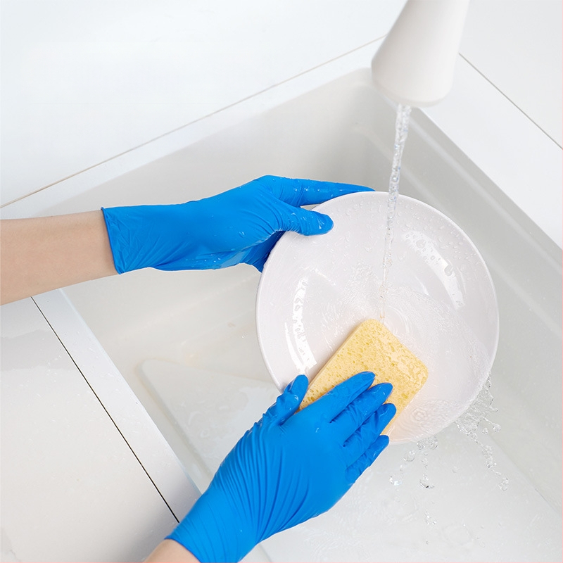 Blue Sail Medical vienreizējās cimdi ēdināšanai un saimniekošanai