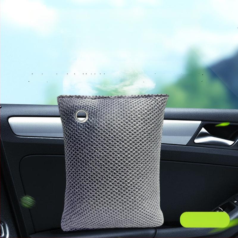 Bambuko anglies maišelis formaldehīdui šalinti, spintoms ir patalpoms, 75 g, bambuko anglies kvapas