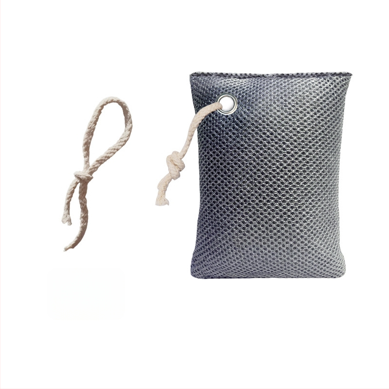 Bambuko anglies maišelis formaldehīdui šalinti, spintoms ir patalpoms, 75 g, bambuko anglies kvapas