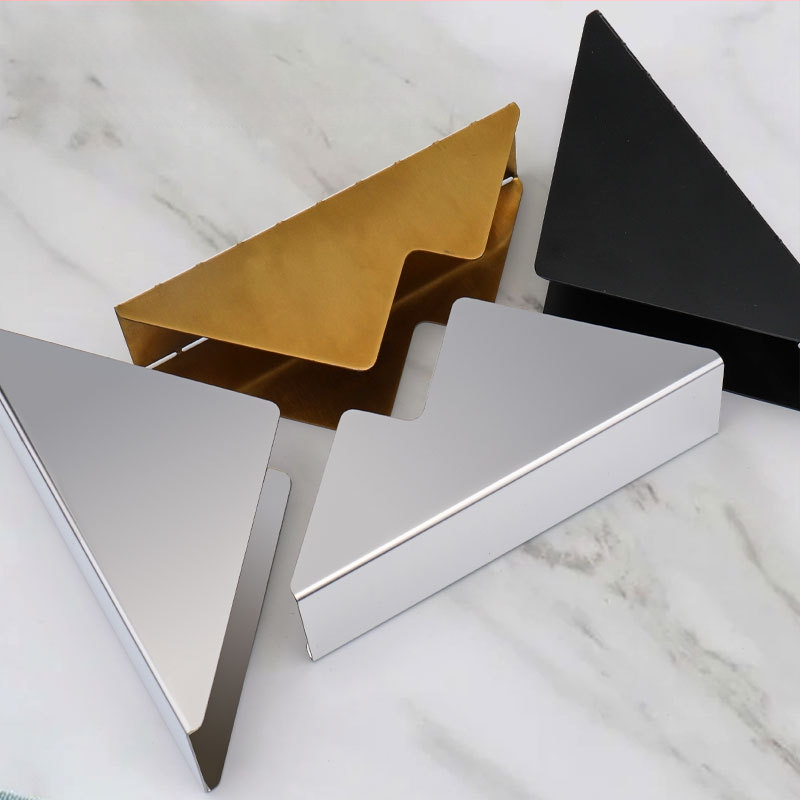 Servetėlių laikiklis iš nerūdijančio plieno su veidrodiniu paviršiumi, elektroplatinimas, stačiakampė forma, dviejų viršūnių dizainas