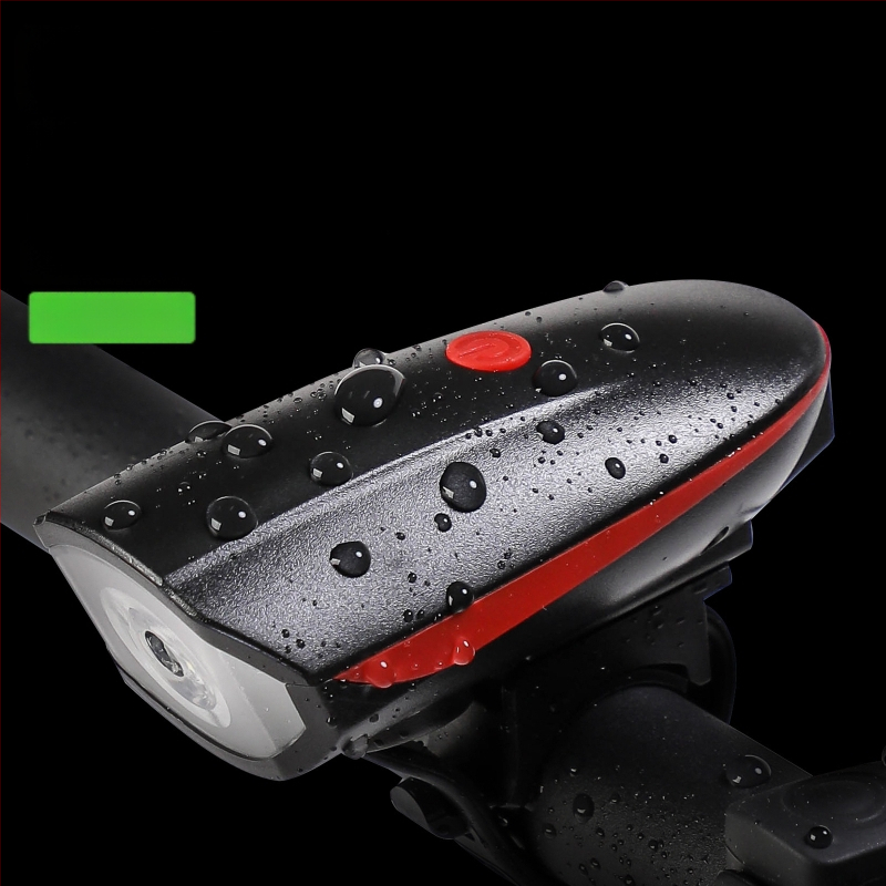 Jalgratta esilatern elektrilise sarviga öisteks sõitudeks — Hissuke, kohandatav tootmine, privaatmärgiga valmis