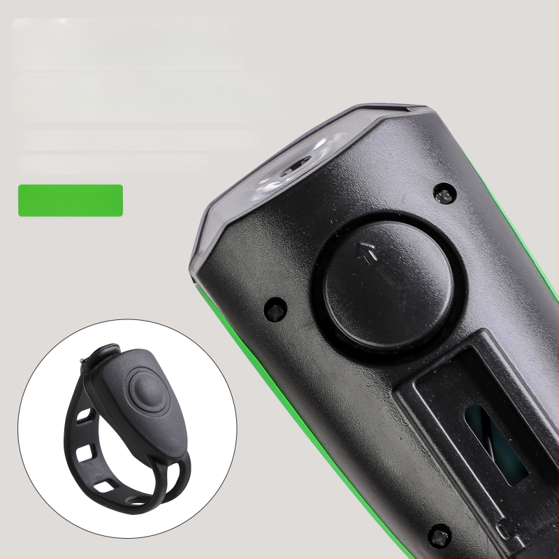 Jalgratta esilatern elektrilise sarviga öisteks sõitudeks — Hissuke, kohandatav tootmine, privaatmärgiga valmis