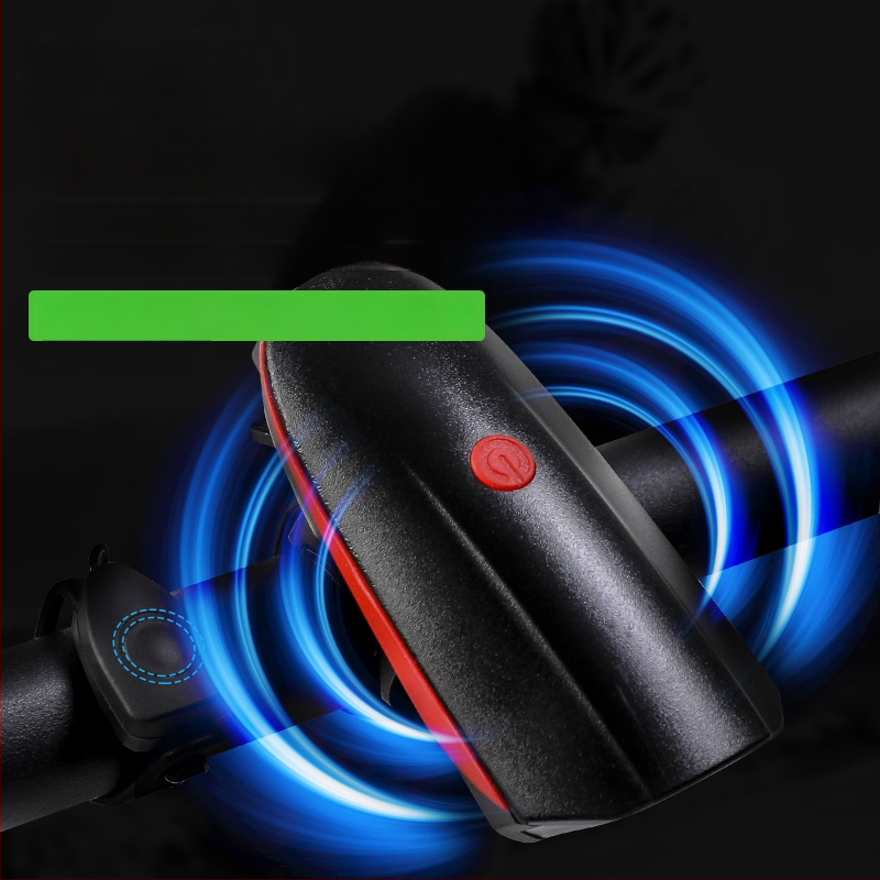 Jalgratta esilatern elektrilise sarviga öisteks sõitudeks — Hissuke, kohandatav tootmine, privaatmärgiga valmis