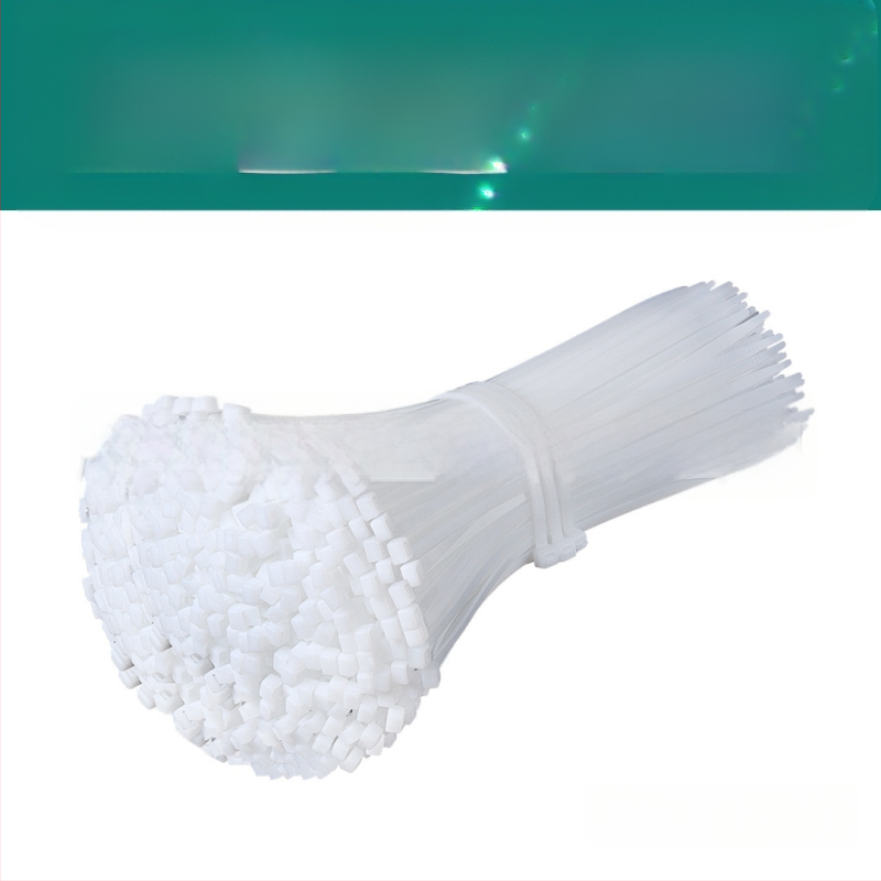 Nailoninė kabelinė apkaba su savisrauktu užraktu, CHCC, PA66, storis 1,1 mm, kilmė Zhejiang