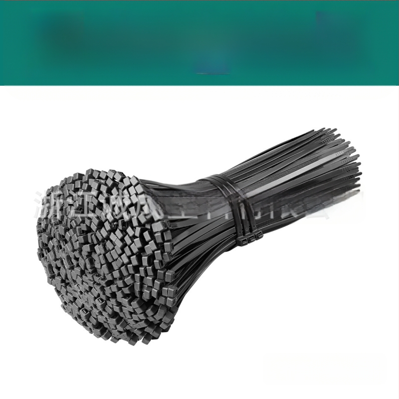 Nailoninė kabelinė apkaba su savisrauktu užraktu, CHCC, PA66, storis 1,1 mm, kilmė Zhejiang