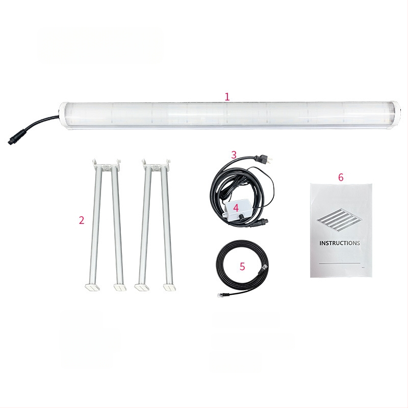 Vidaus šiltnamio augimo lemputė, 120W, IP65, Samsung LM281B, 336 LED, 5000 lm