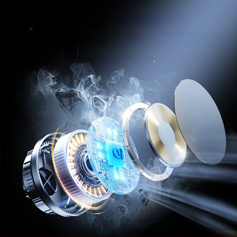 Magnetiline juhtmevaba auto telefonihoidik 15W laadimisega, kinnitamine õhukanalile (snap-on)