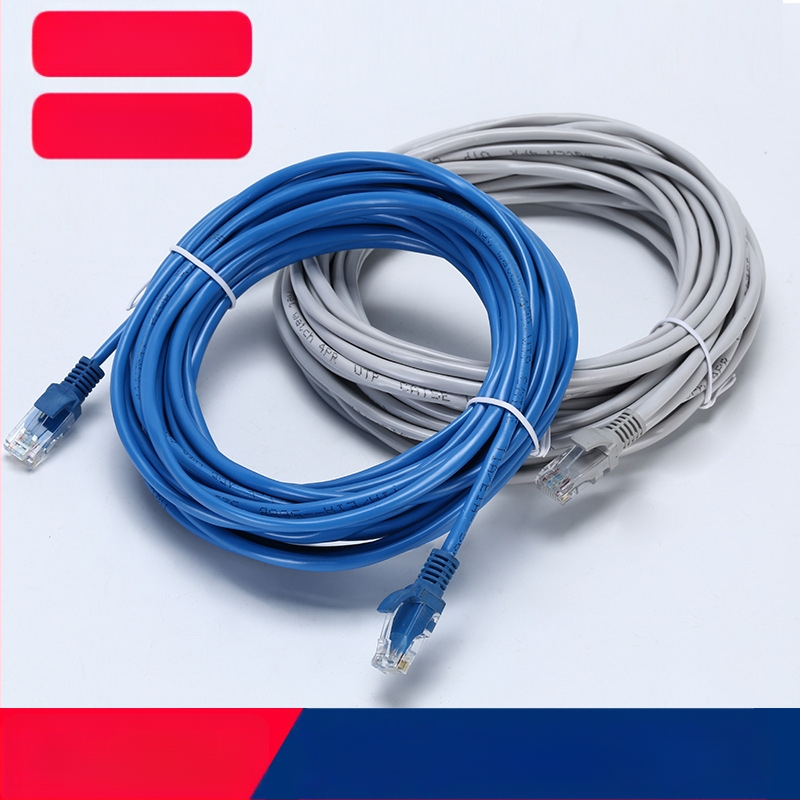 Cat5 Ethernet kabelis, vidaus/ lauko naudojimui, RJ-45 jungtis, pasuktos poros, aliuminio-magnio laidininkas, skirtas kompiuteriams ir jungikliams