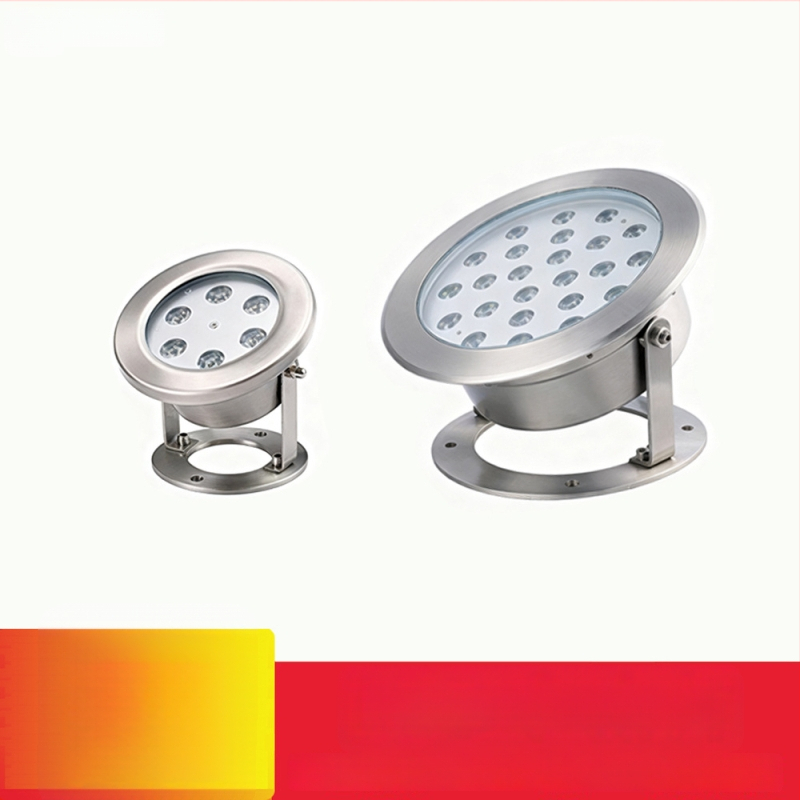 Pod vodou svetlo pre vodné efekty, model Yt-sxd-04, výkon 12–36 W, napätie 24 V, IP68, svetelný tok 1500 lm