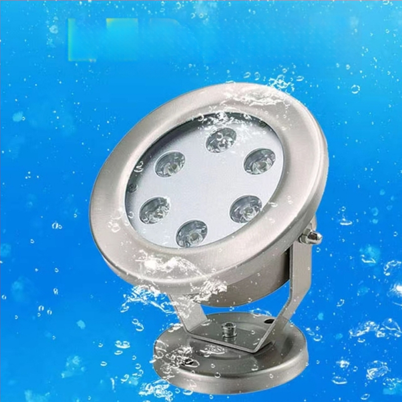 Pod vodou svetlo pre vodné efekty, model Yt-sxd-04, výkon 12–36 W, napätie 24 V, IP68, svetelný tok 1500 lm