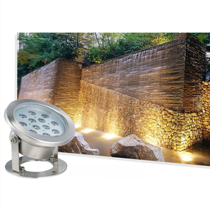 Pod vodou svetlo pre vodné efekty, model Yt-sxd-04, výkon 12–36 W, napätie 24 V, IP68, svetelný tok 1500 lm