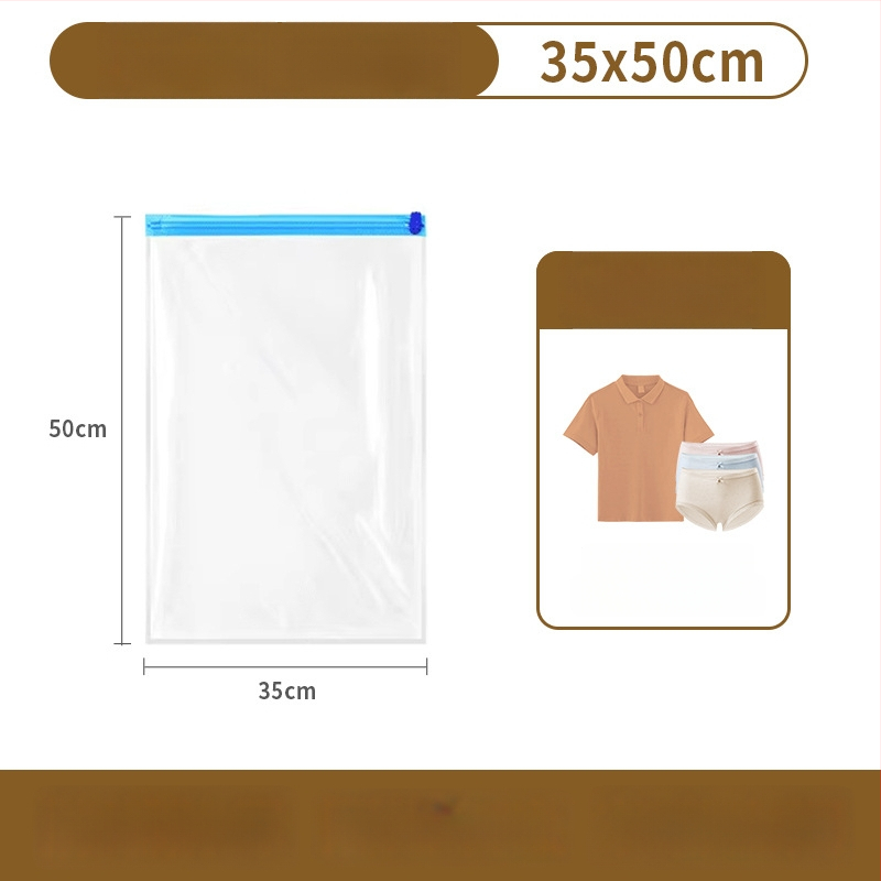 Ceļojumu vakuuma kompresijas soma drēbēm ar roku vēršanas mehānismu un pumpu, PET+PE materiāls, 180 gab., kastē, 2022. gada iesniegšana