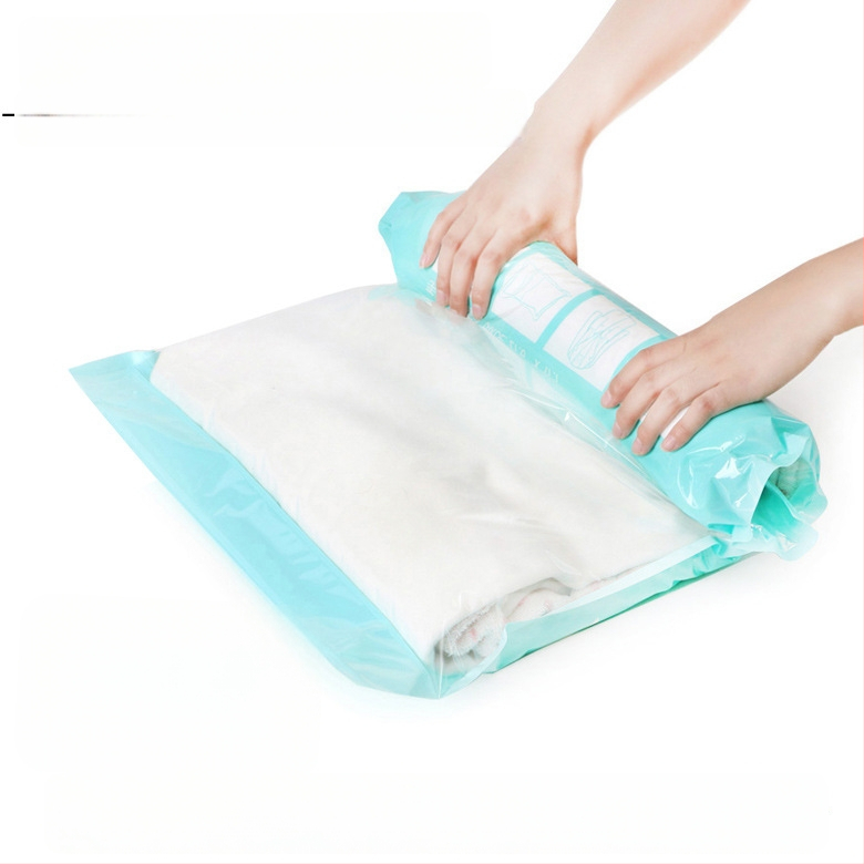 6 gab Roll-Up vakuuma uzglabāšanas maisiņu komplekts — PA + PE materiāls, ūdensnecaurlaidīgs