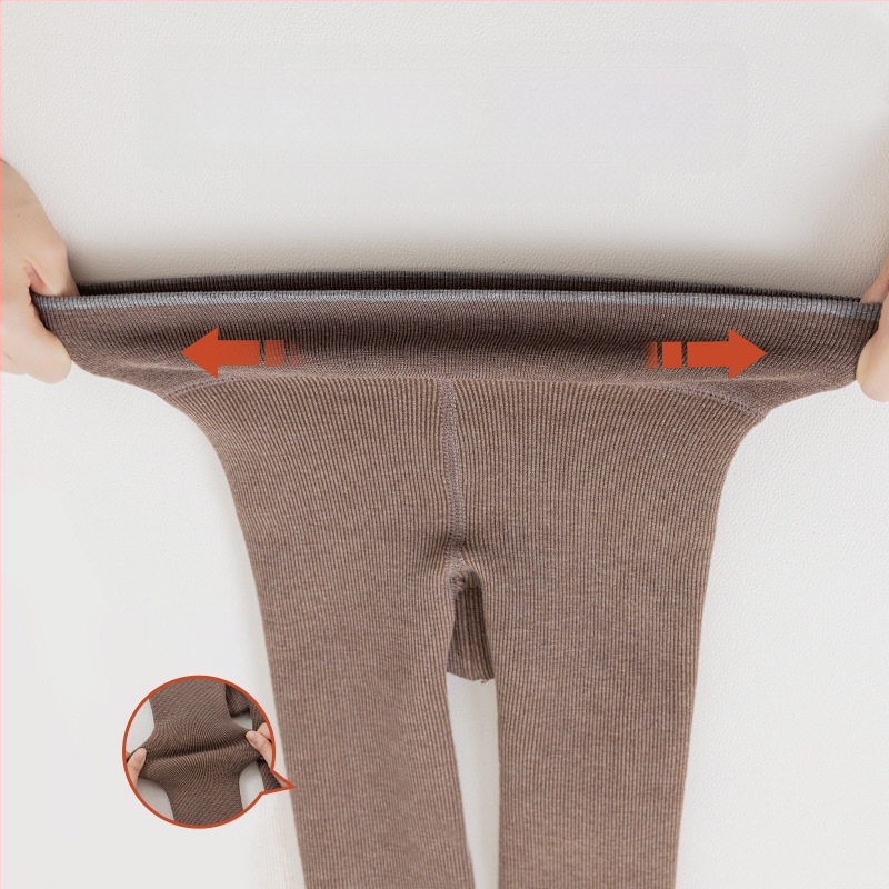 Mergaitei leggings, rudens–žiemos, su kirkšnies atidarymu, 9/10 ilgis, aukštas liemuo, 90% poliesteris