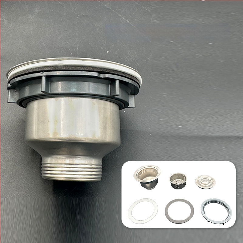 Kööginõude äravoolutorude komplekt, S-kaar, polüpropüleen, tõmbe tüüp, kohandatud töötlemine