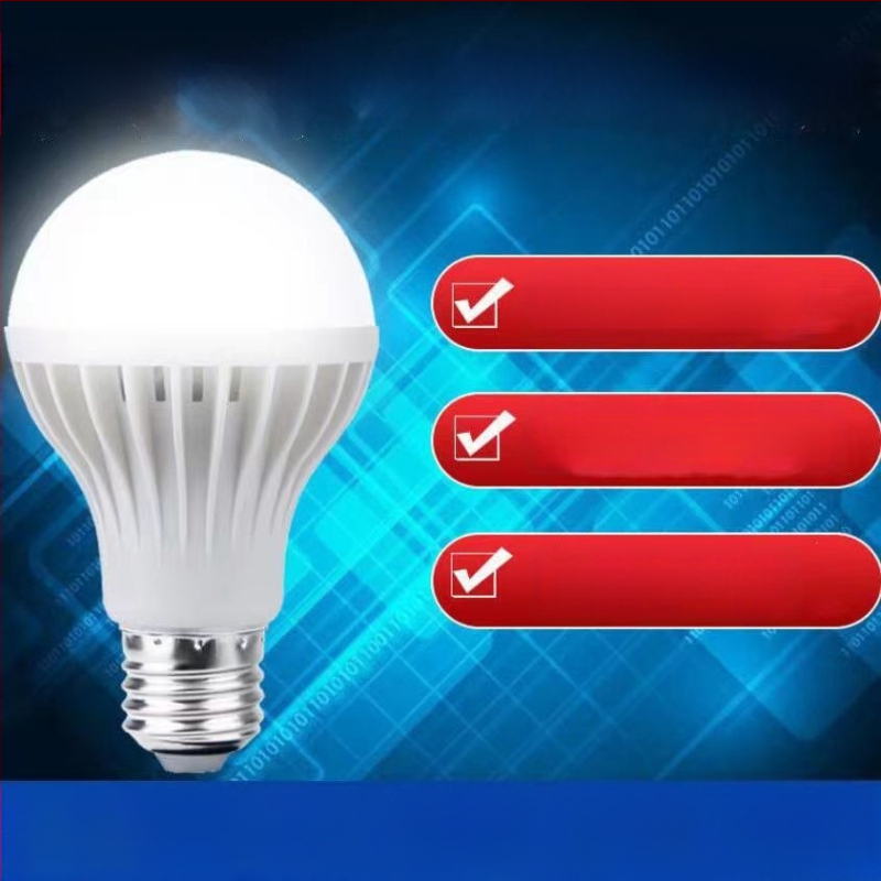 LED lemputė su garso ir šviesos kontrole, 220V, 100 lm, 360° sklaidos kampas, IP65, E27 lizdas