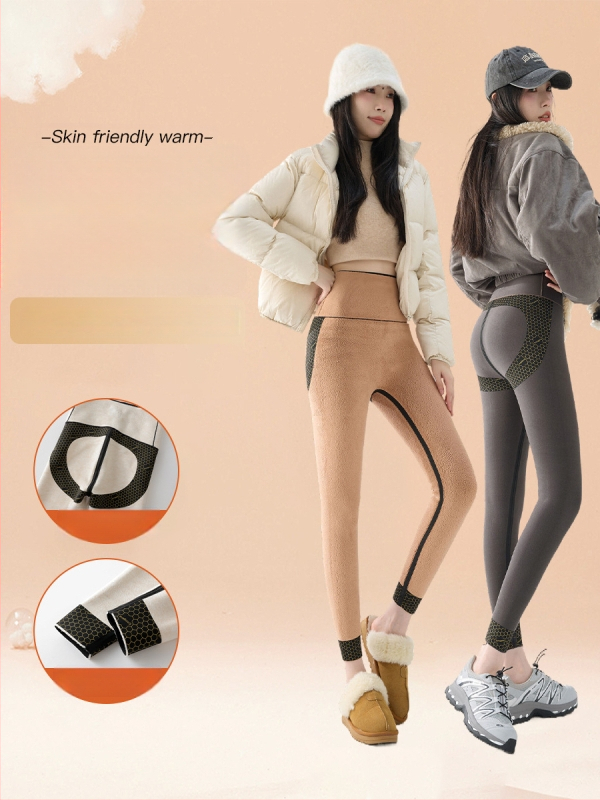 Moteriškos Shark Skin kelnaitės su fliso pamušalu, storos žiemai, aukštas liemuo, siaura kirpimo, ilgis devyni taškai