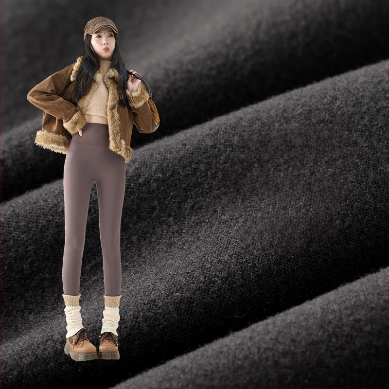 Moteriškos Shark Skin kelnaitės su fliso pamušalu, storos žiemai, aukštas liemuo, siaura kirpimo, ilgis devyni taškai