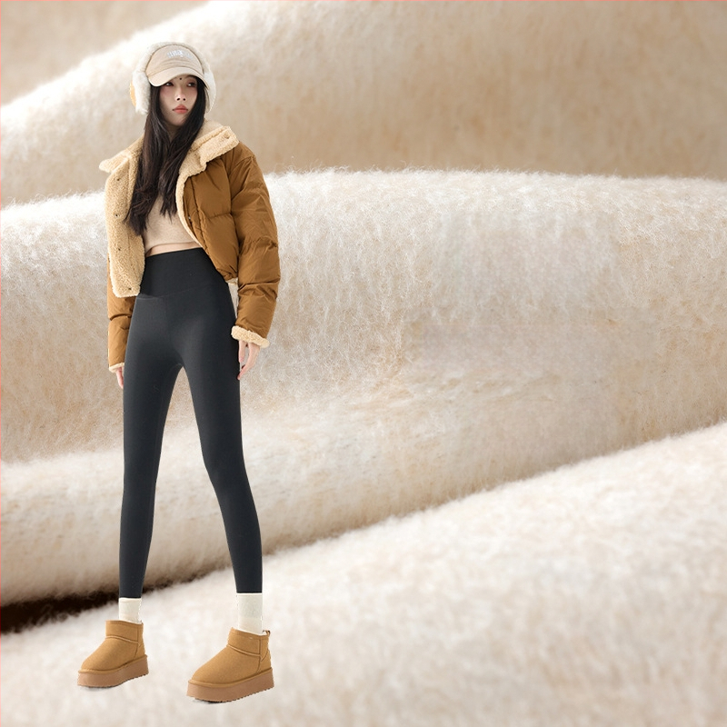 Moteriškos Shark Skin kelnaitės su fliso pamušalu, storos žiemai, aukštas liemuo, siaura kirpimo, ilgis devyni taškai