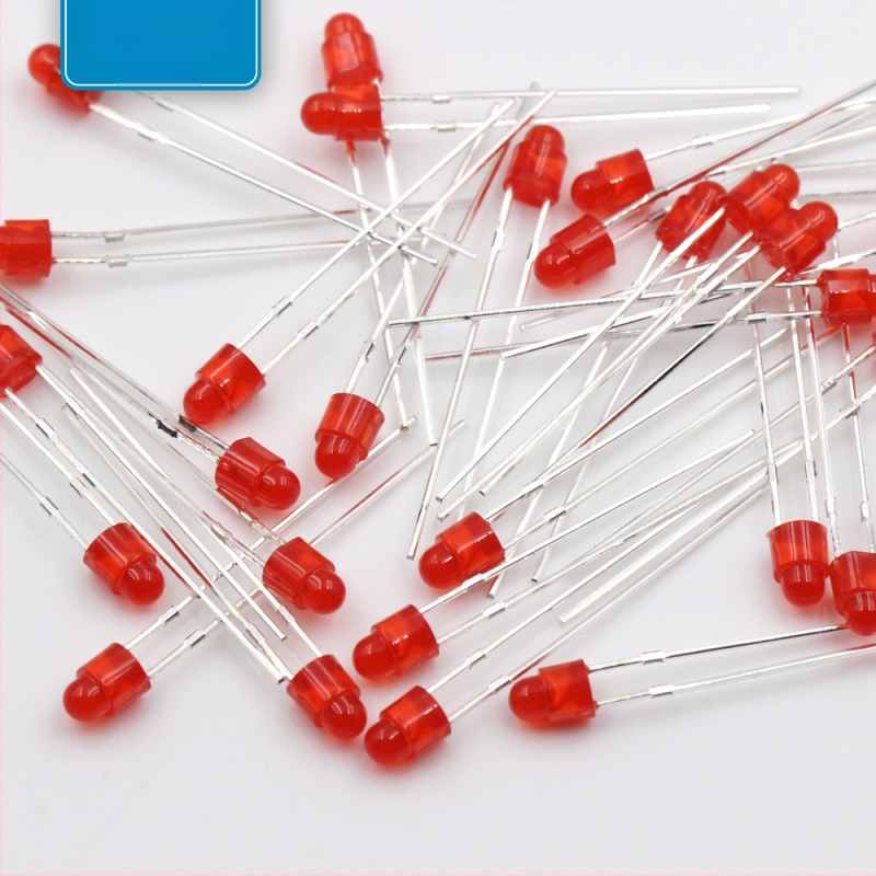 LED karoliukas su Sanan lustu, vario substratas, 20 mA esant 1,8–2,2 V, CRI 70–80, ilgai laidai