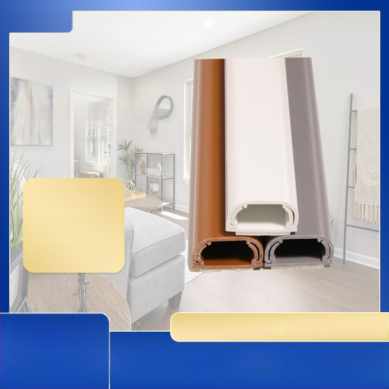 Xinheng FW24 Povrchovo montovaný káblový kanál – PVC, pre kancelárie, obchodné centrá, dielne, továrne, domy a hotely