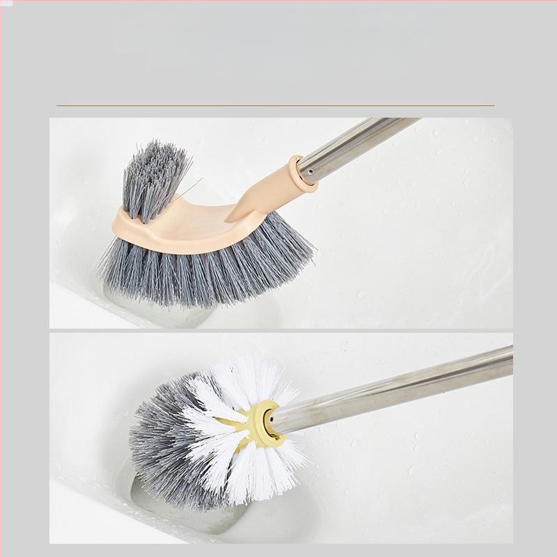 WC šepetys su ilga rankena, plastikinis, 135 g, 1 vnt.