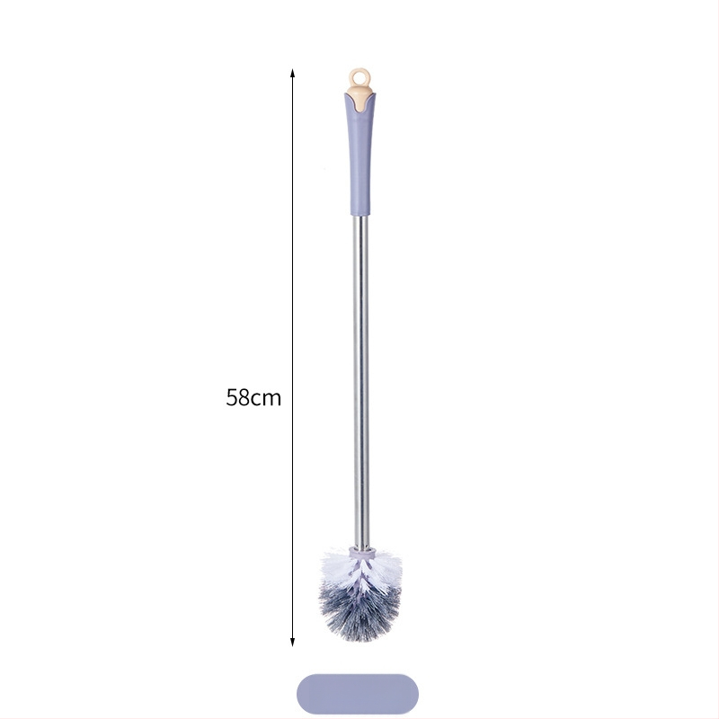 WC šepetys su ilga rankena, plastikinis, 135 g, 1 vnt.