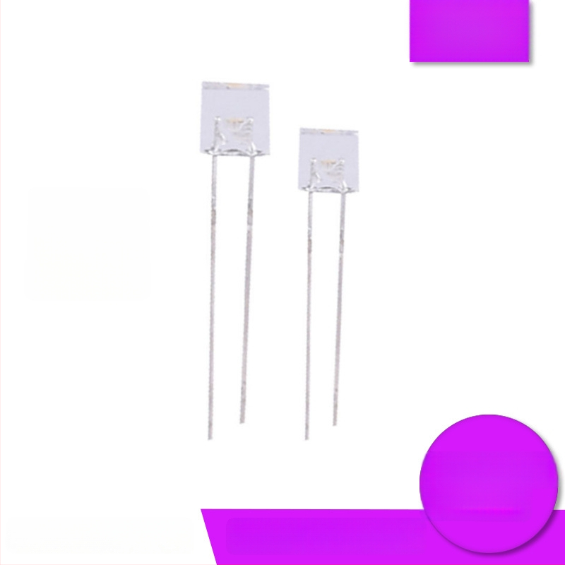 LED granulės be elektrodų, linijinės dviejų spalvų, Cree lustas, geležies substratas, 20 mA prie 1.8–3.4 V