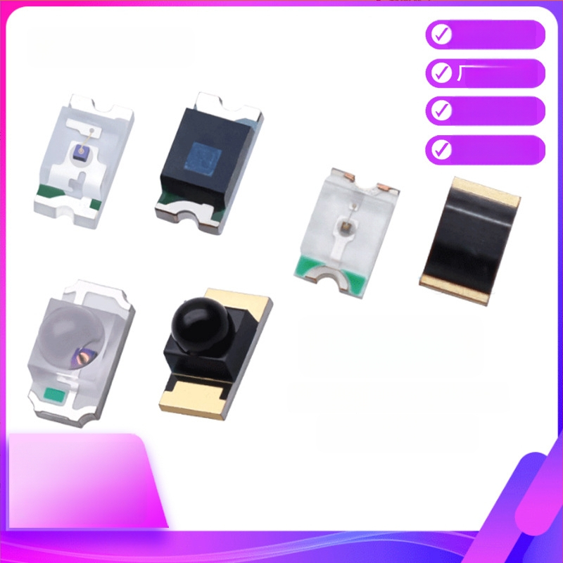 IR siuntėjas-priėmėjas modulis 0603/0805/1206, 850/940 nm, 0.06 W, 20 mA, šiluminis pasipriešinimas ≤5