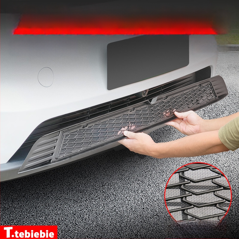 ABS YS-01 Centrinis tinklo įsiurbimo gaubtas ir vandens bakas, suderinama su 6 vietų Tesla atnaujintu Model Y/3/YL, nuimamas vabzdžių ekranas