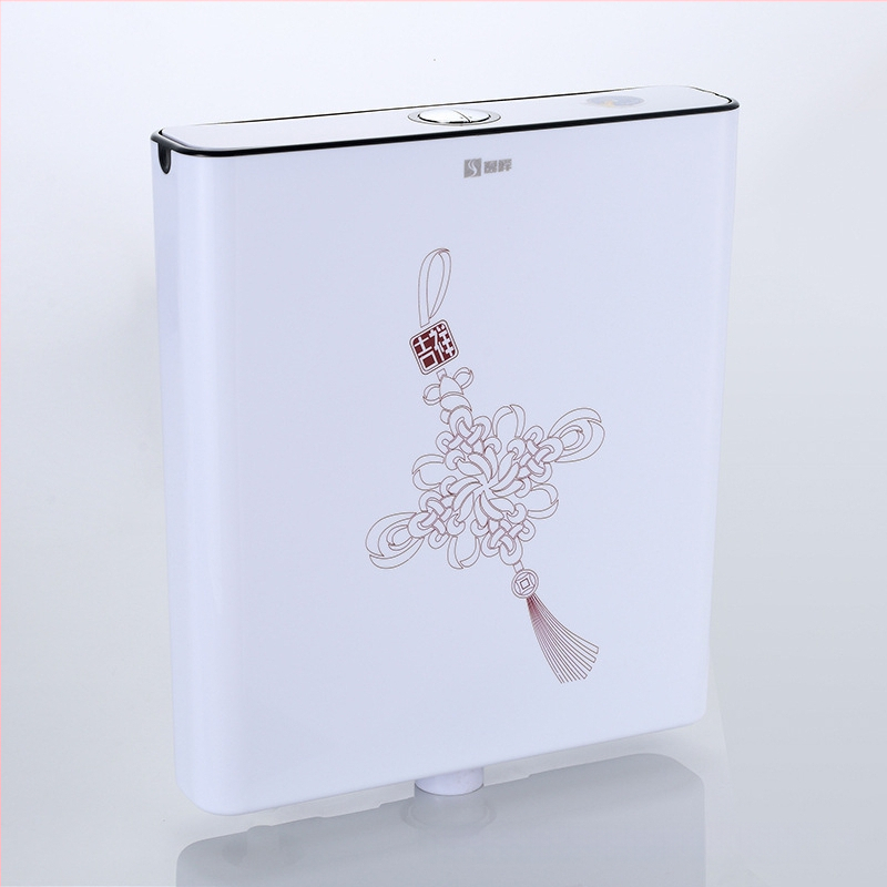 Klozeto plovimo bakelis klozetui klektojo - PP medžiaga, 4-8L plovimas, rankinis valdymas, sieninis drenažas, Essence Antelope