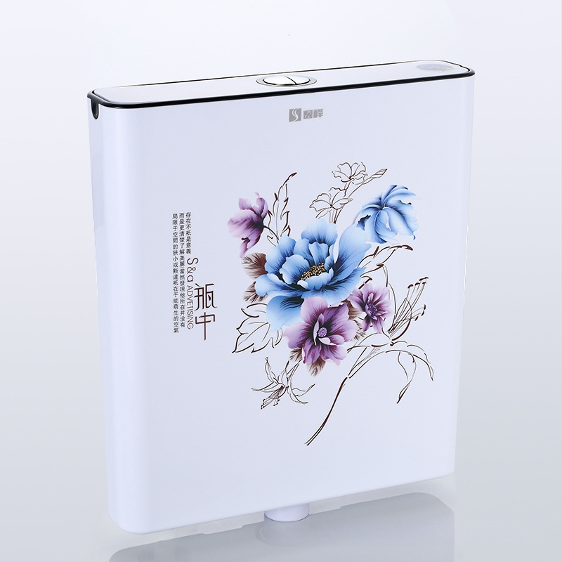 Klozeto plovimo bakelis klozetui klektojo - PP medžiaga, 4-8L plovimas, rankinis valdymas, sieninis drenažas, Essence Antelope