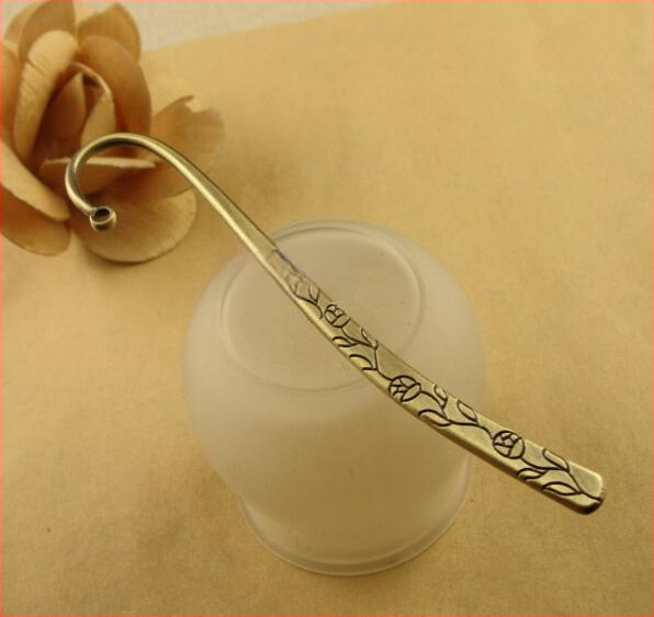 Žymeklis knygai - DIY papuošalų medžiaga iš lydinio, elektroplakavimas, retro meninis stilius