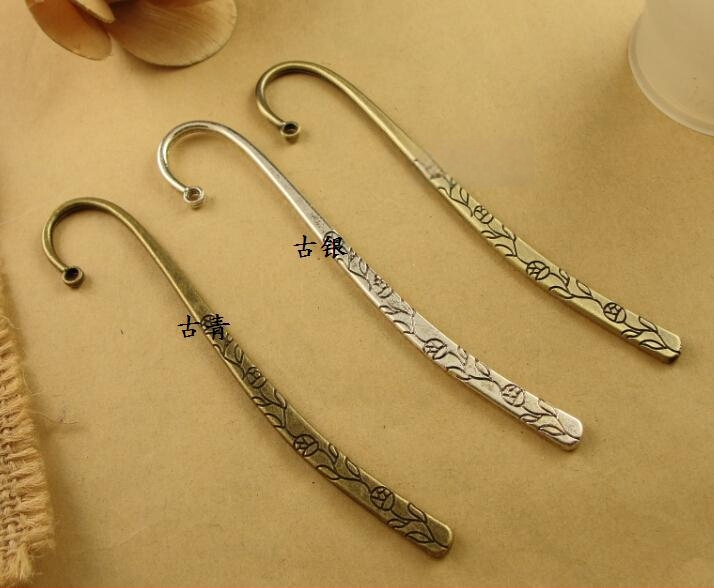 Žymeklis knygai - DIY papuošalų medžiaga iš lydinio, elektroplakavimas, retro meninis stilius