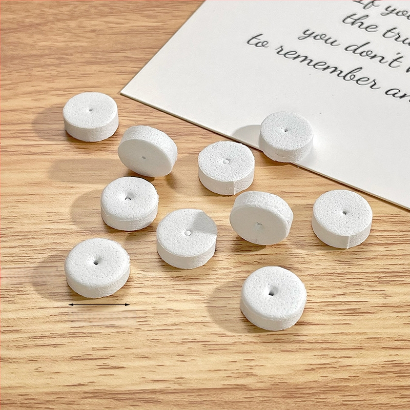 Apskritas putų tarpiklis auskarams – smūgio absorbcijos priedai