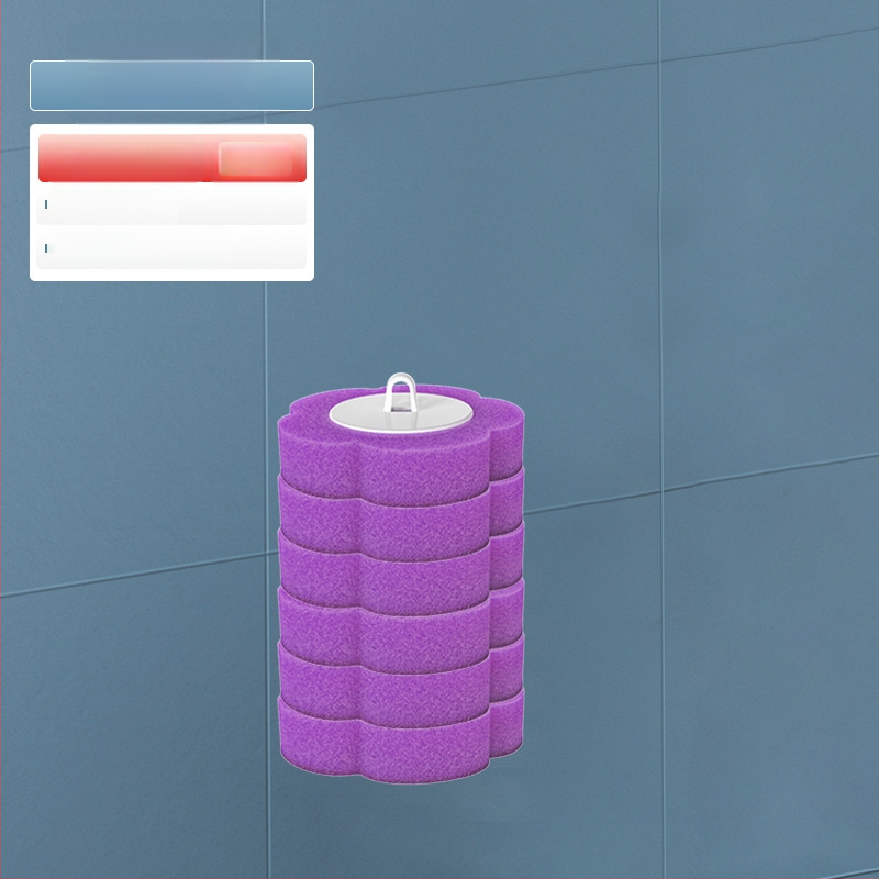 Vienkartinis tualeto šepetėlių rinkinys su keičiamomis galvutėmis, sieninis tvirtinimas be gręžimo, plastikas, šiuolaikiškas minimalistinis stilius, kilmė Zhejiang, logotipo spausdinimas