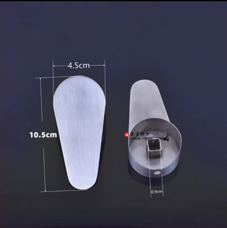 Kranų rankenėlė, 304 nerūdijančio plieno, pritaikoma, maišymo vožtuvui praustuvei ir dušai, Yellow Nest, modernus paprastas stilius