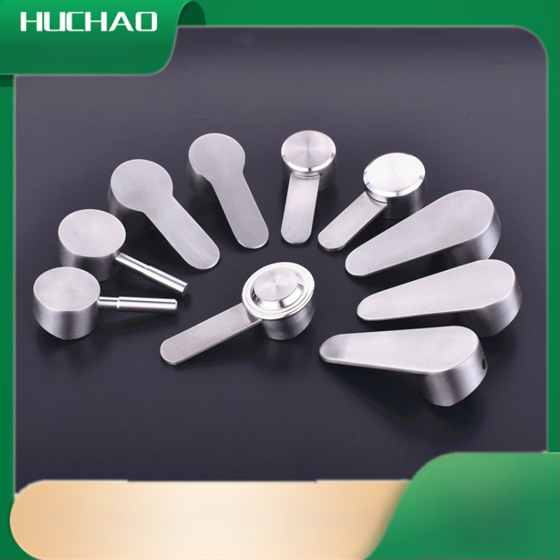 Kranų rankenėlė, 304 nerūdijančio plieno, pritaikoma, maišymo vožtuvui praustuvei ir dušai, Yellow Nest, modernus paprastas stilius