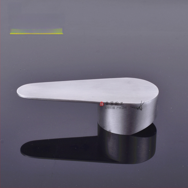 Kranų rankenėlė, 304 nerūdijančio plieno, pritaikoma, maišymo vožtuvui praustuvei ir dušai, Yellow Nest, modernus paprastas stilius